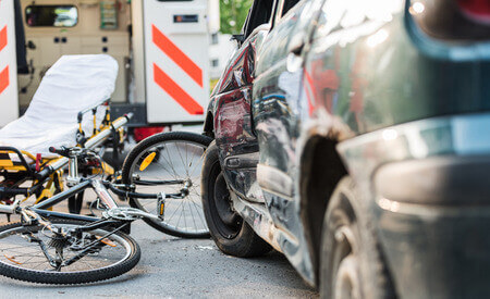 Car Accident Scene